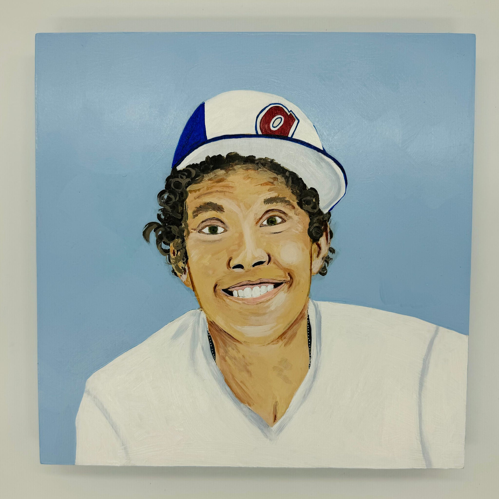 Jesse Itzler Portrait Painting "Fruit Till Noon"