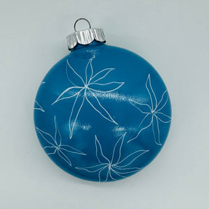 French Blue Ornament (flat round)